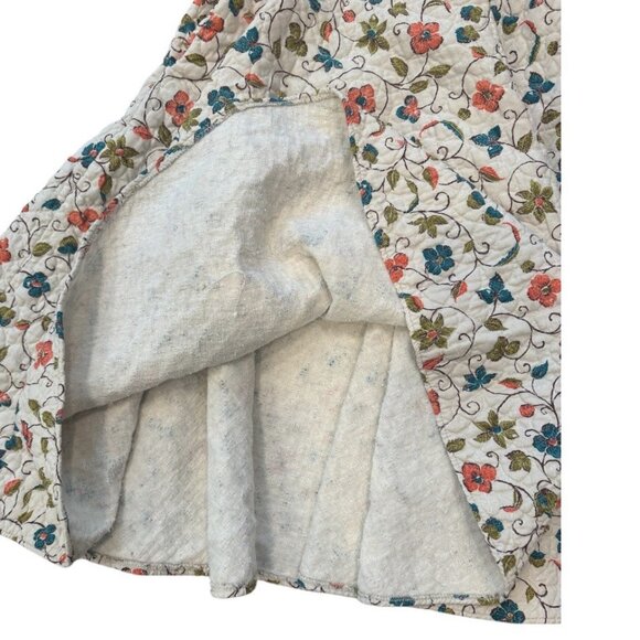 1950’s Twix Fix Glen Of Michigan Skirt Made From a Quilt Sz XS Boho Floral - Picture 3 of 6